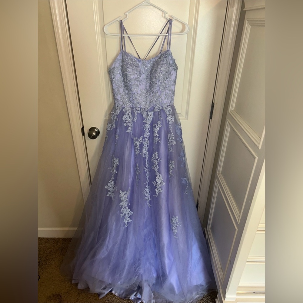 Hebeos Women’s Prom/Homecoming Dress in Lavender Purple, Size 8/10 altered